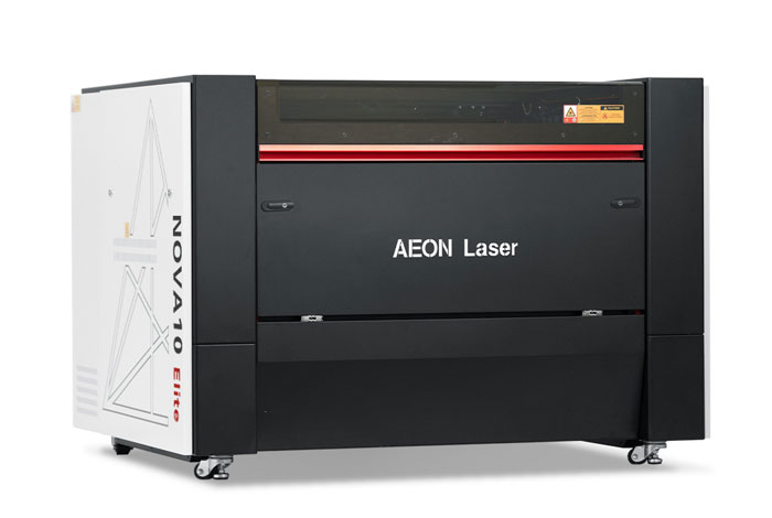 Aeon Nova10 S 姑娘别哭泣歌词  Professional CO2 Laser Cutter and Engraver three-quarter view