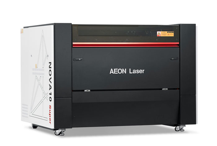Aeon Nova10 S 人妻在卧室被老板疯狂进入  Professional CO2 Laser Cutter and Engraver three-quarter view